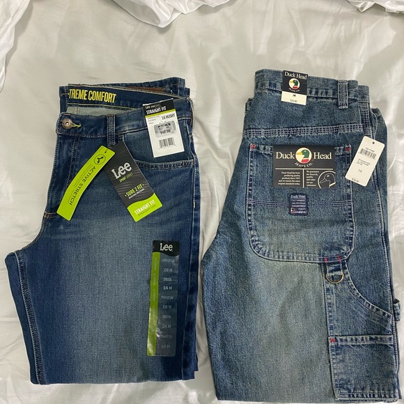 Lee and Duck Head boys jeans brand new - Picture 1 of 10